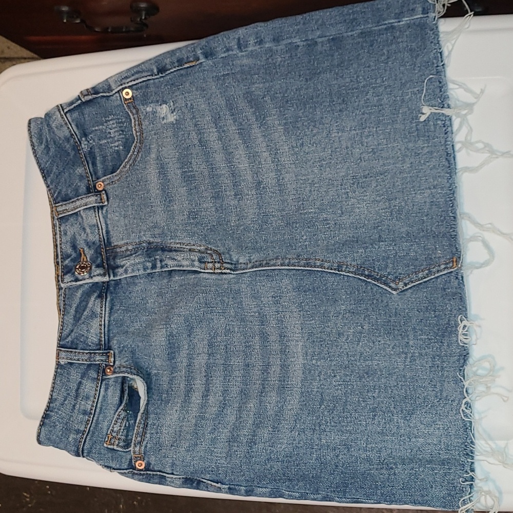 Wild Fable Jean Skirt